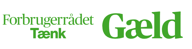 Logo Forbrugerrådet Tænk Gæld